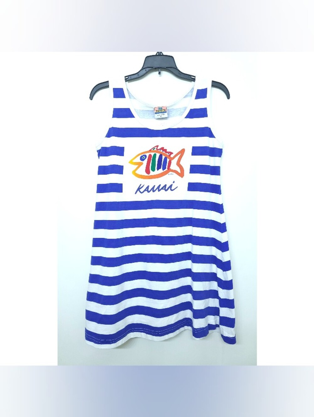 Vintage SGT. Leisure Kauai Top Dress Beach Cover-up Medium 80's 90's Hawaii - Picture 1 of 5